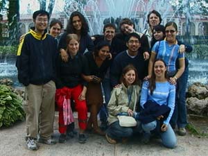 Students at Peterhof