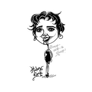 Caricature of Helen Kane