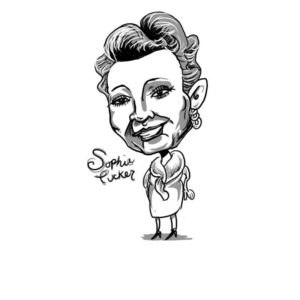 Caricature of Sophie Tucker
